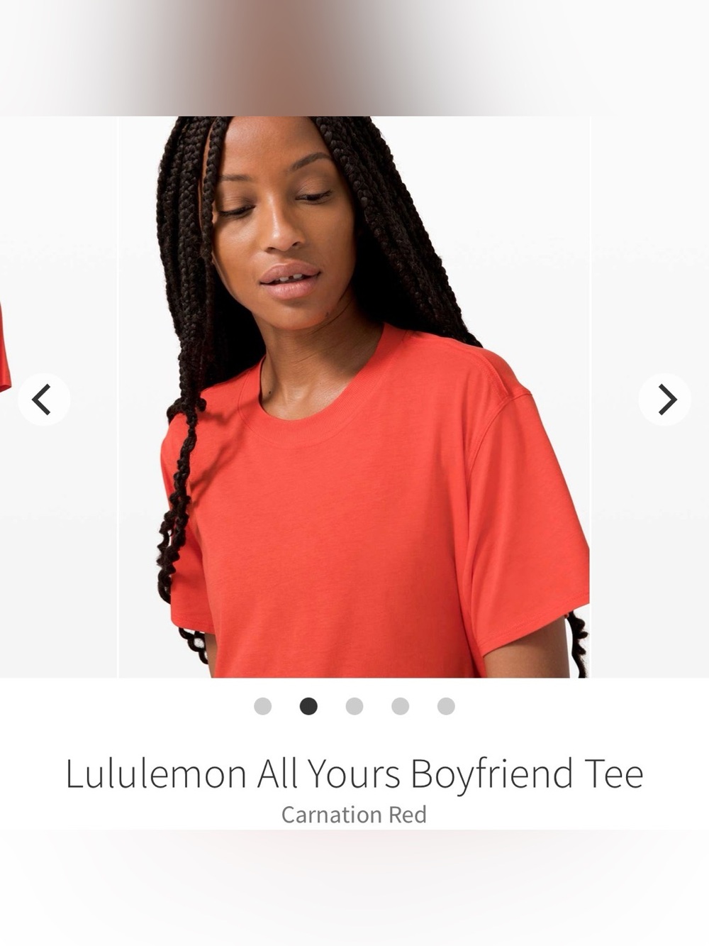 lululemon All Yours Boyfriend Tee